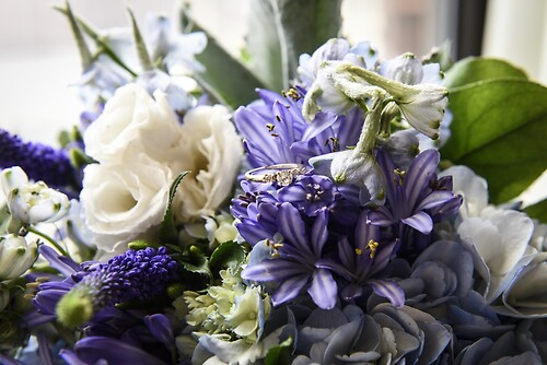 Heck Bridal Bouquet Closeup