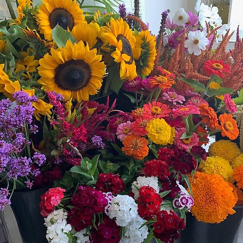 Local Farm Flower Arrangement