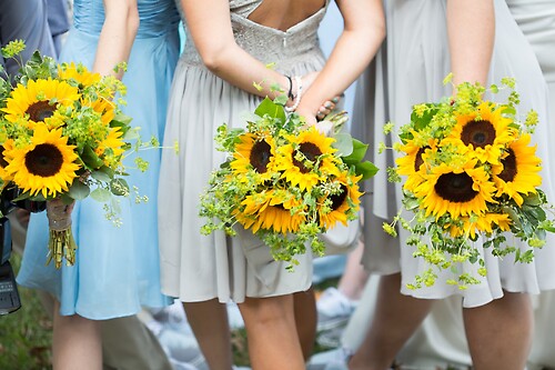 Sunflower Bridesmaids