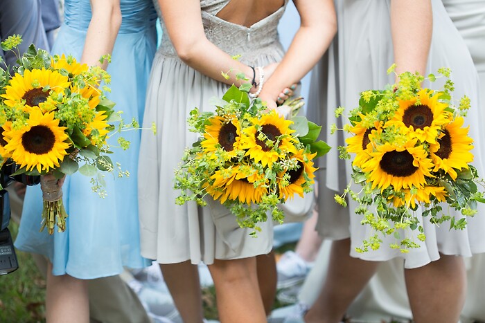 Sunflower Bridesmaids