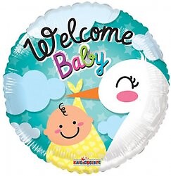 Welcome Baby Balloon *designs vary