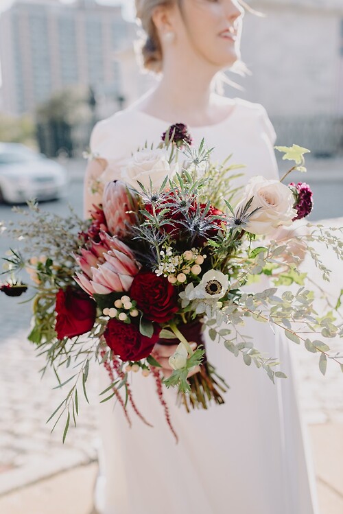 Bridal Bouquet Standing