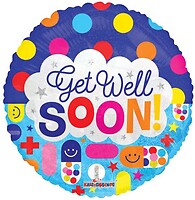 Get Well/ Feel Better Balloon *Designs Vary