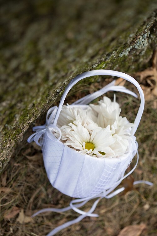 Daisy Flower Girl Basket