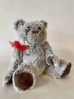 Valentine Luxy Bear (11&quot; sitting)