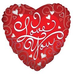 I Love You Balloon *Designs Vary