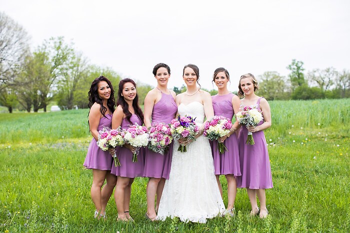Tran Bridesmaid Bouquets