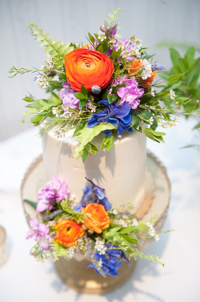 Clay Cake Flowers